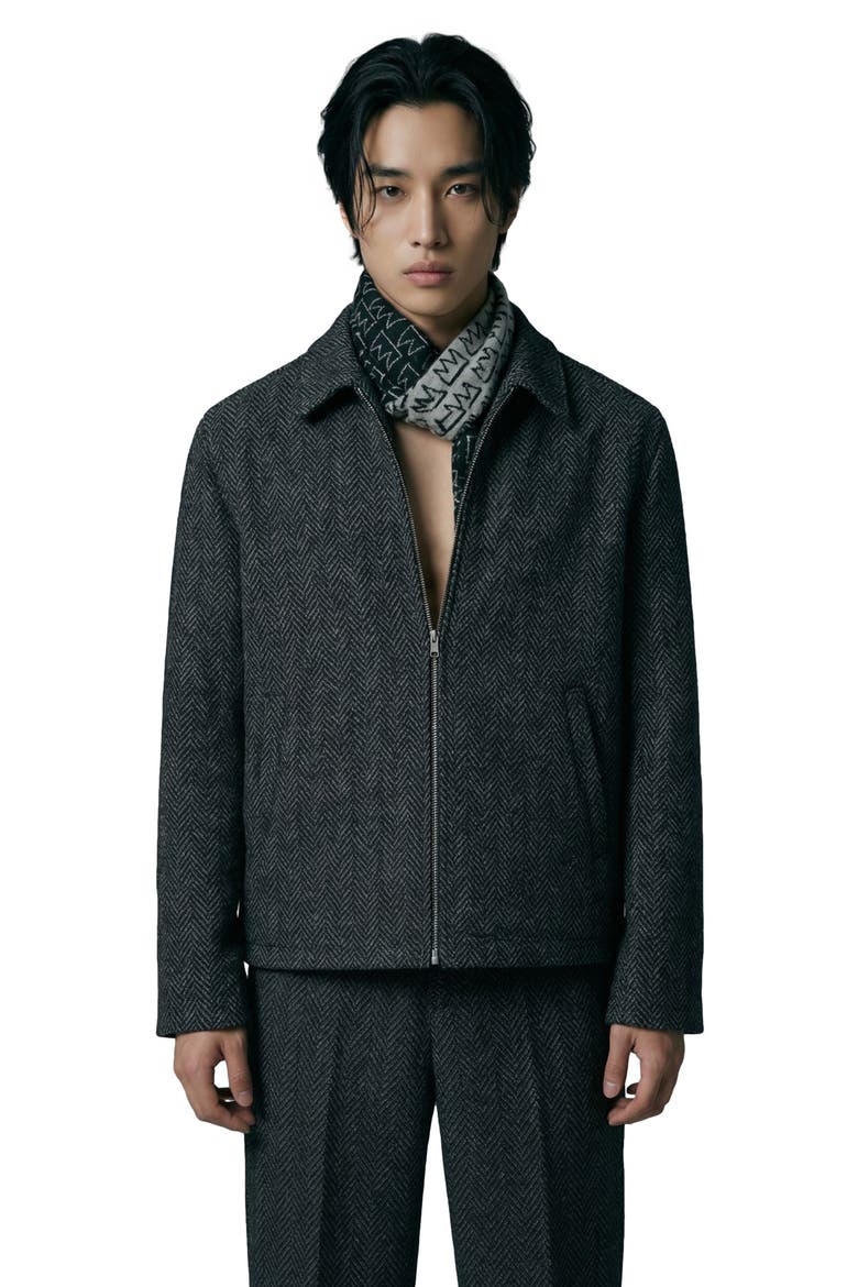 Wool Jacket, Main, color, Black