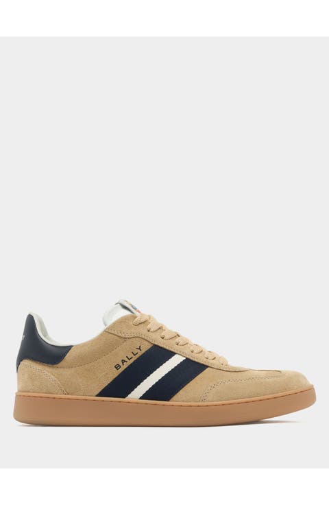 Retro Crest Sneaker in Suede