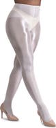 LECHERY® Lustrous Silky Shiny 40-Denier Semi-Opaque Tights