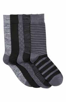 NORDSTROM RACK Ultrasoft 5-Pack Assorted Dress Socks