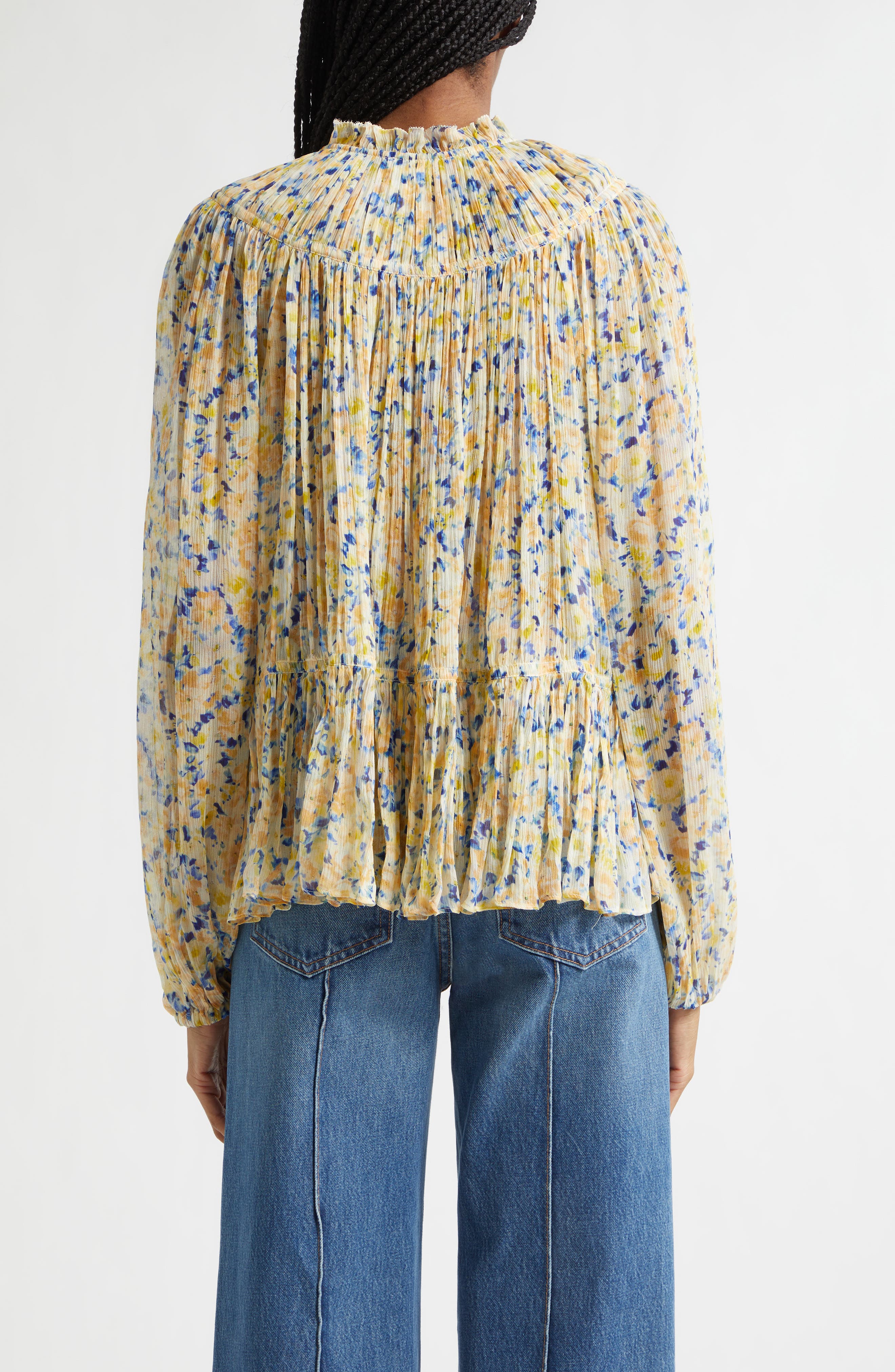Leandra Floral Long Sleeve Top - image 2
