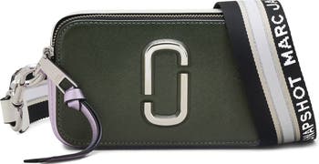 ショルダーバッグ・ポシェット THE SNAPSHOT CROSSBODY BAG Marc Jacobs The Solid Snapshot, Lilac: Handbags: Amazon.com