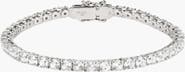 MEJURI Lab Grown Sapphire Tennis Bracelet