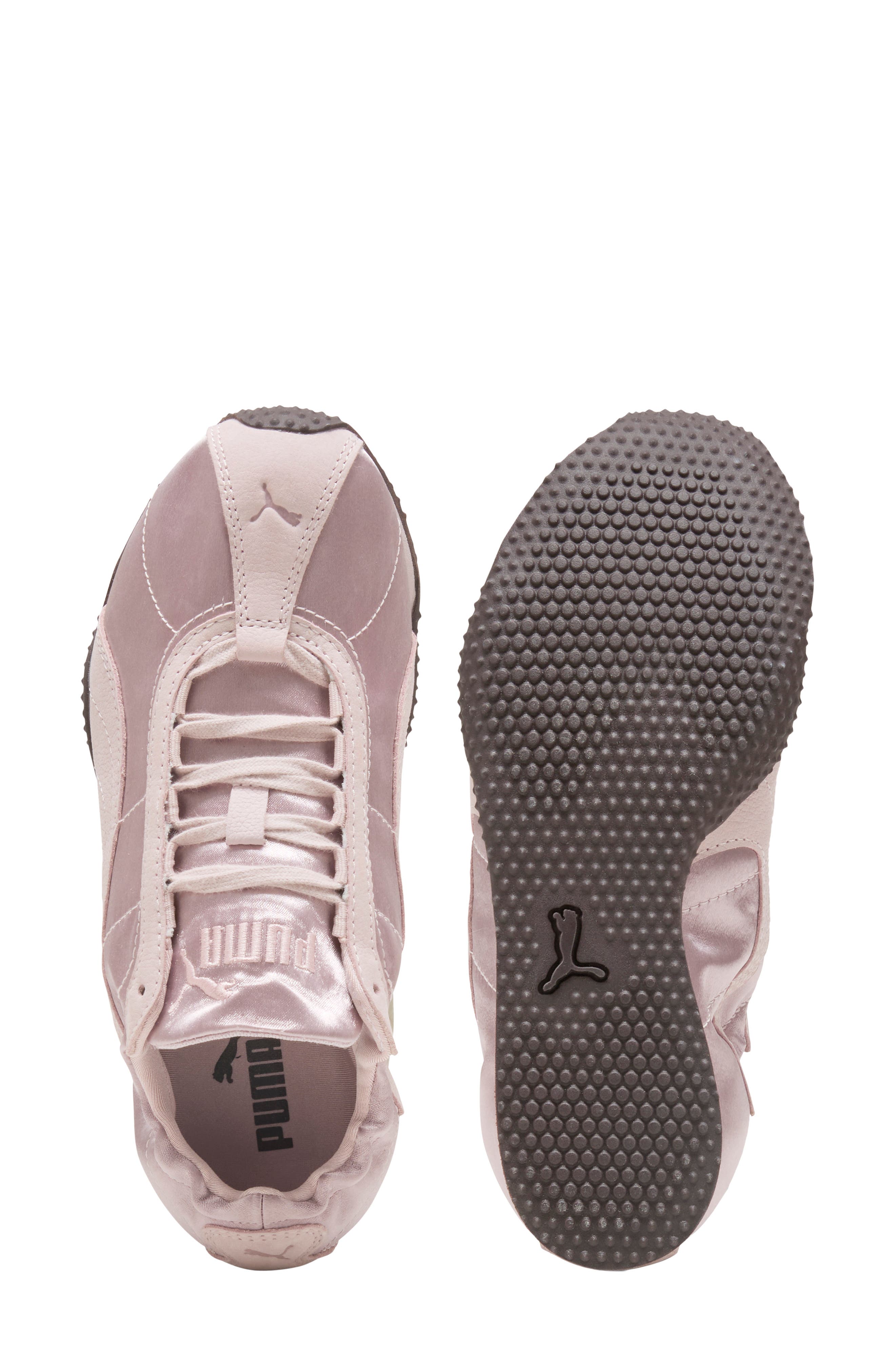 H-Street Etoile Ballet Sneaker, Alternate, color, MISTY PINK/ CHOCOLATE FONDUE