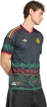 adidas Men's adidas  Black Jamaica National Team 2026 Away Replica Jersey