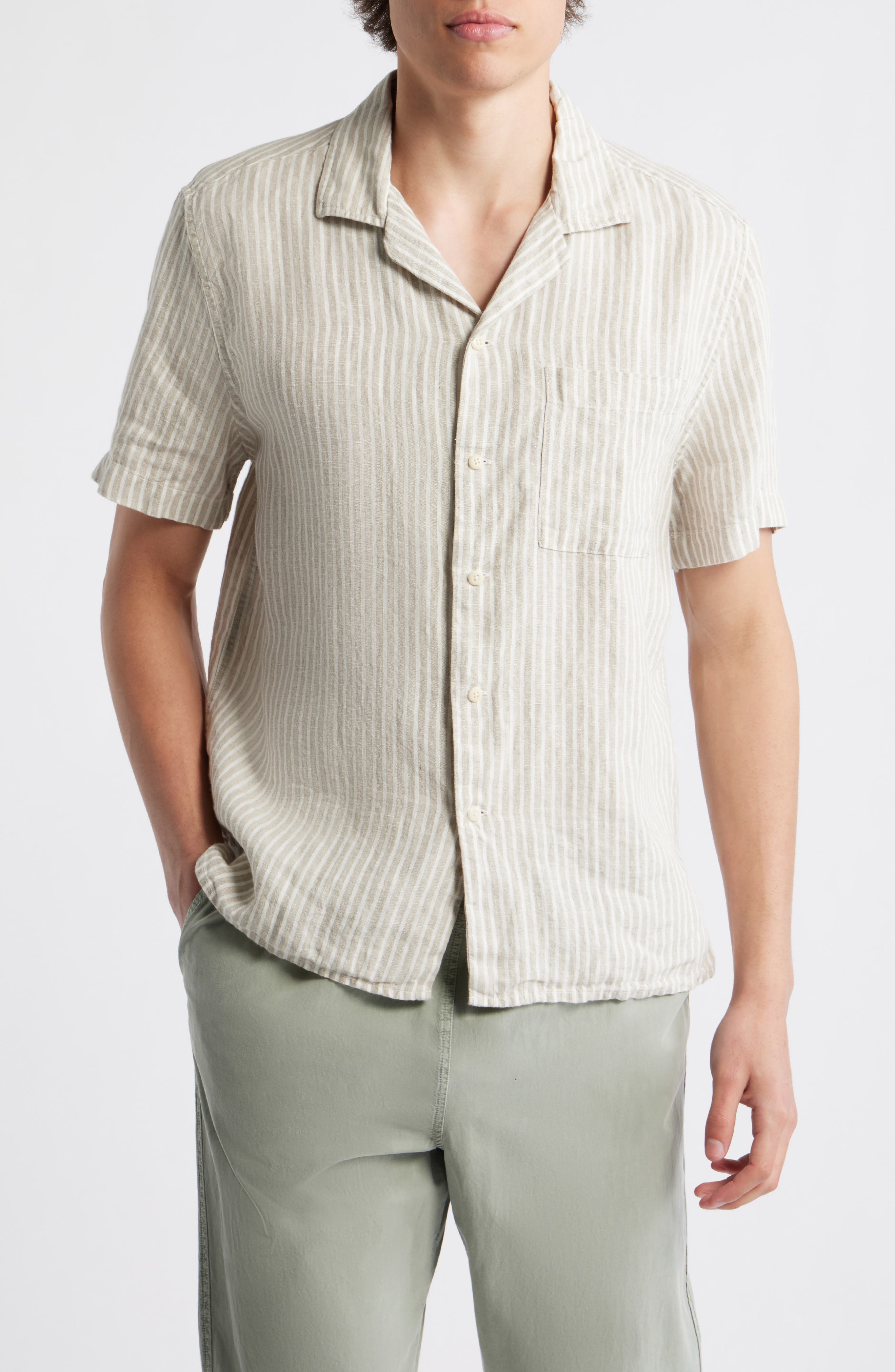 Organic Linen Camp Shirt - image 2