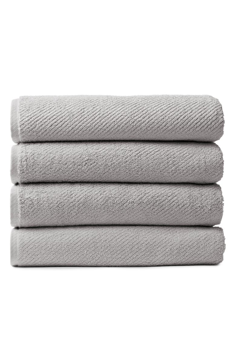 Coyuchi Set of 4 Air Weight Organic Cotton Towels, Main, color,