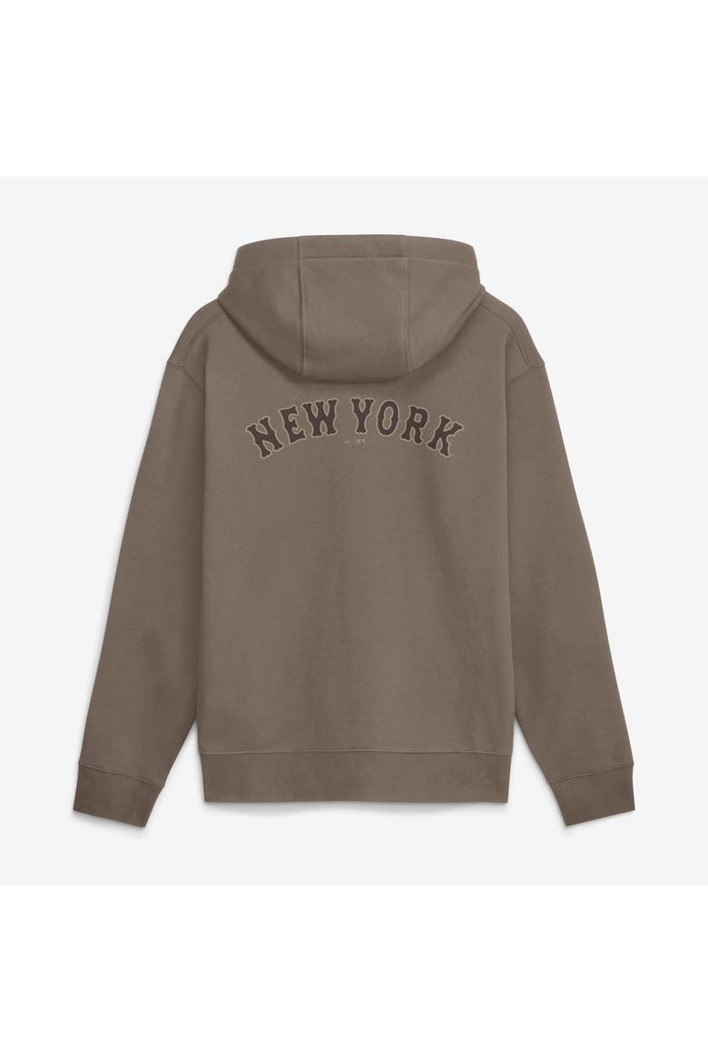Men's Nike  Brown New York Mets Fashion Club Pullover Hoodie, Alternate, color, Brown
