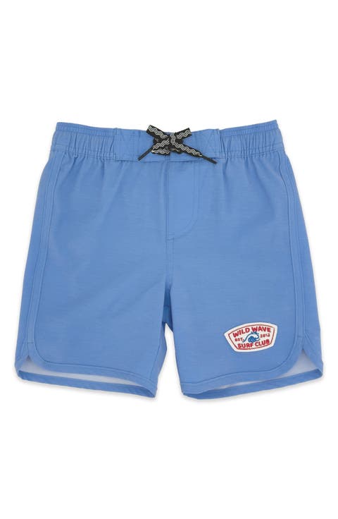 Kids' Solid Board Shorts (Big Kid)