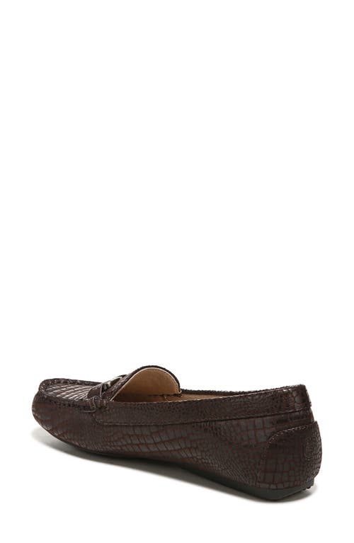 Lifestride Turnpike Croc Embossed Loafer In Brown