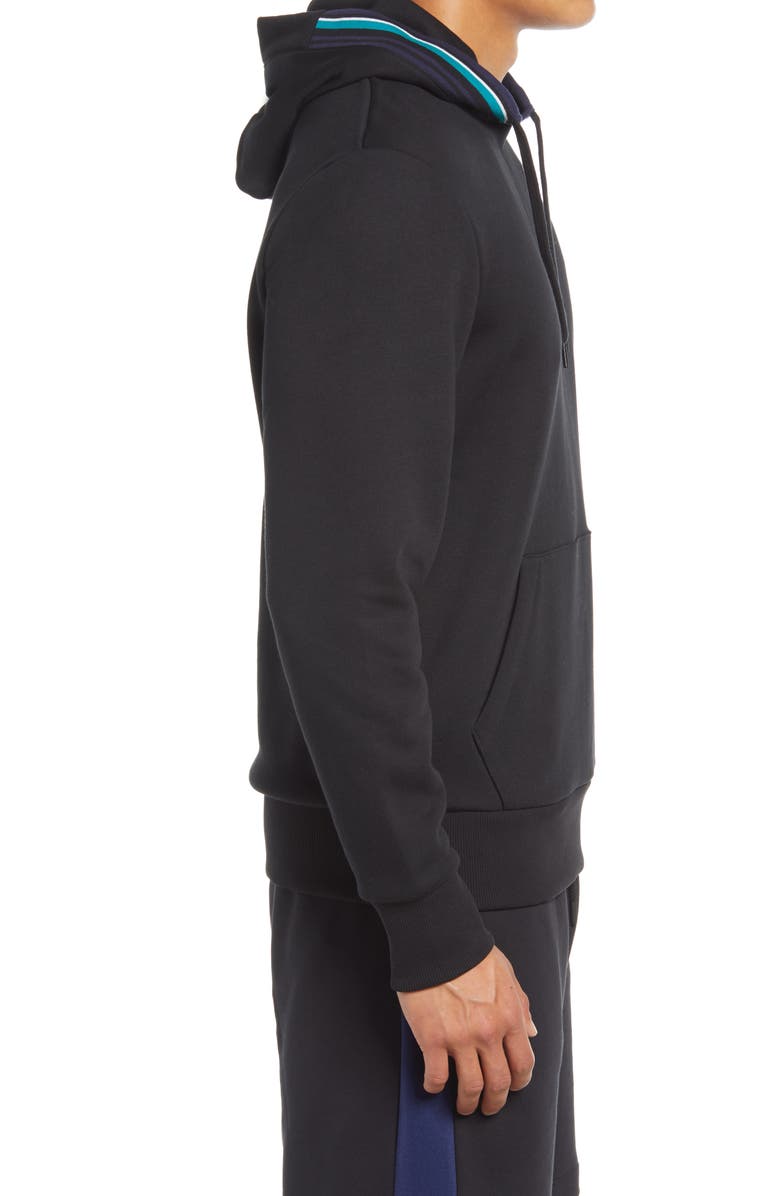 Fred Perry Men's Stripe Trim Hoodie, Alternate, color,