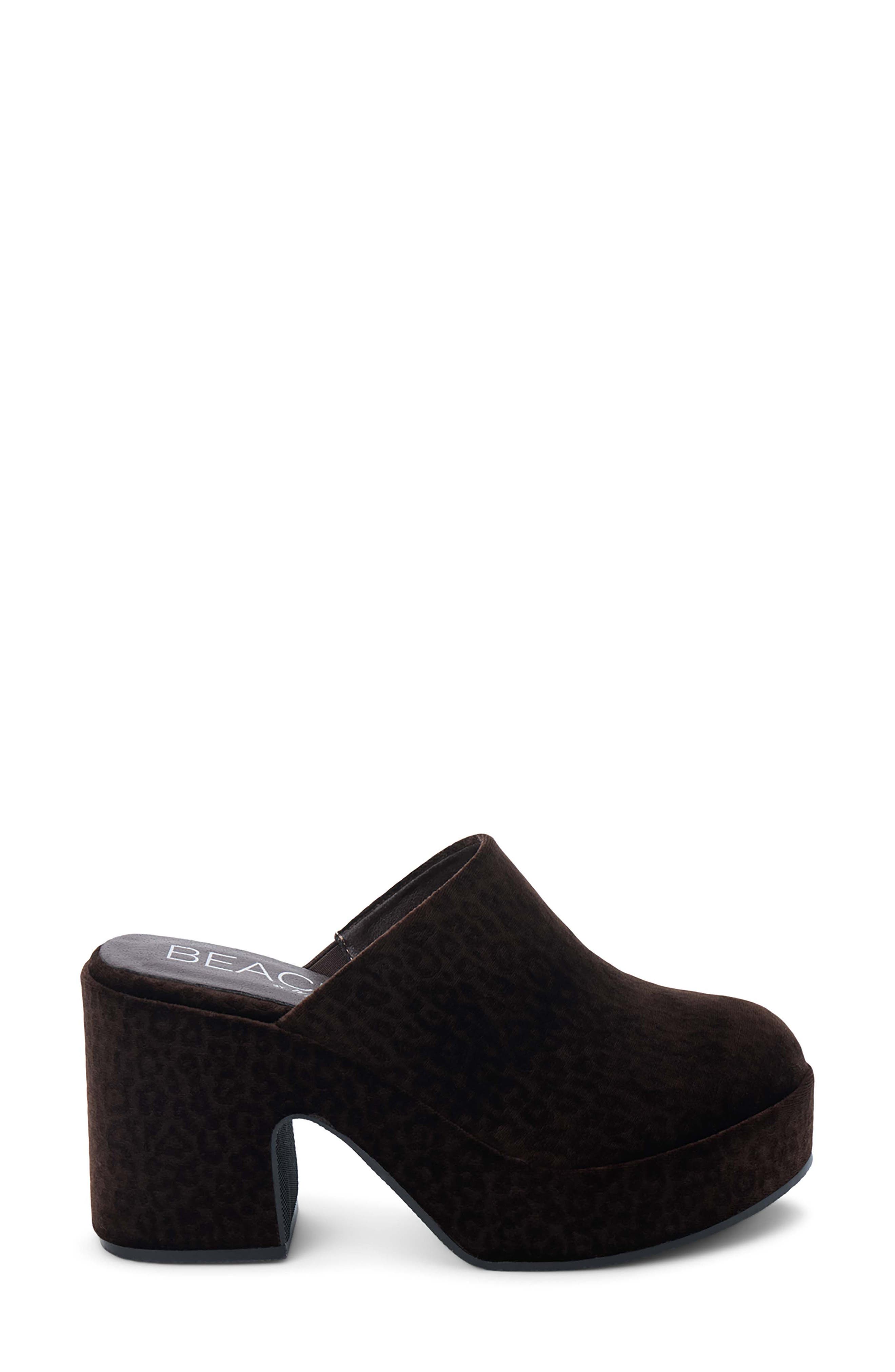 Jayde Platform Pump, Alternate, color, CHOCO VELVET FAB