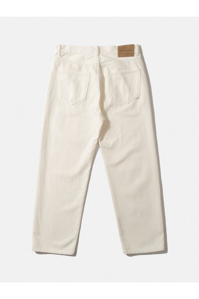 Light Wash Relaxed Fit Jeans, Alternate, color, Plain Off White