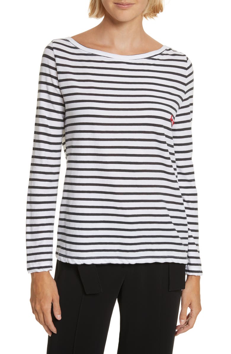 A.L.C. Mila Stripe Tee, Main, color,