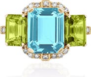 GOSHWARA Gossip Semiprecious Stone Ring