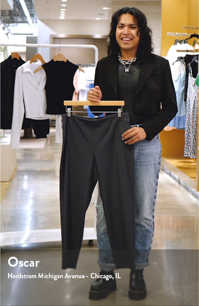 Stretch Crepe Slim Ankle Pants, sales video thumbnail