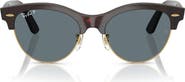 Ray-Ban 54mm Gradient Polarized Square Sunglasses