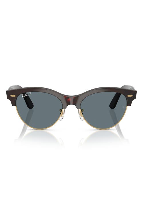 Ray Ban Ray-ban 54mm Gradient Polarized Square Sunglasses