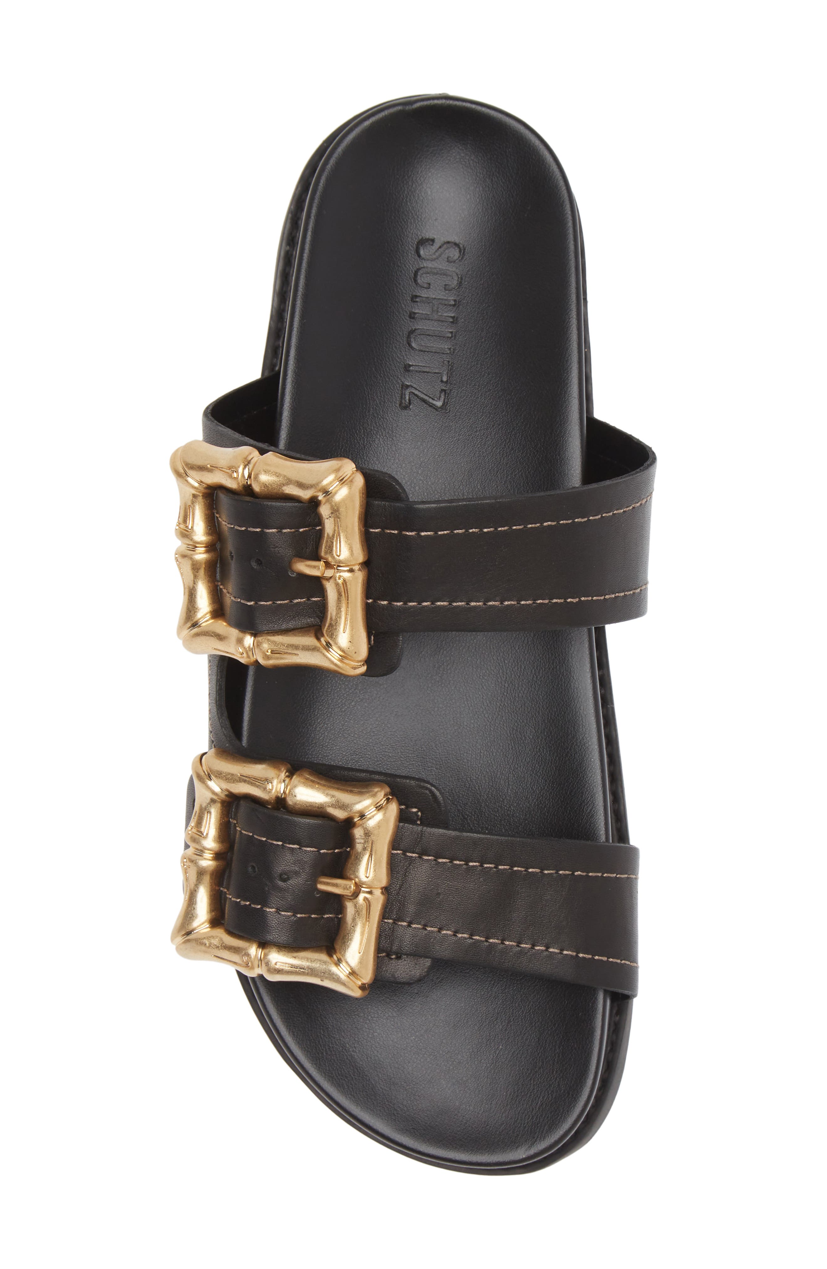 Schutz Enola Slide Sandal, Alternate, color, 