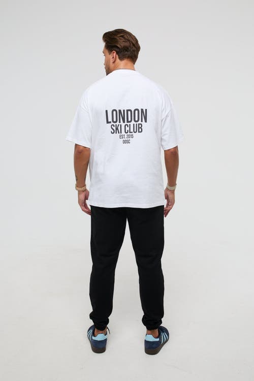 Oosc London Ski Club Oversize T-shirt