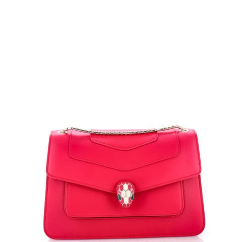 Serpenti Forever Shoulder Bag Leather Small