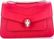 Pre-Owned Bvlgari Serpenti Forever Shoulder Bag Leather Small