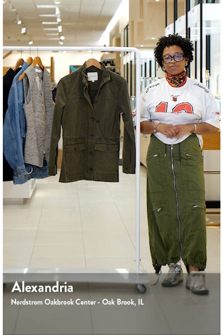 Cotton Blend Utility Jacket video