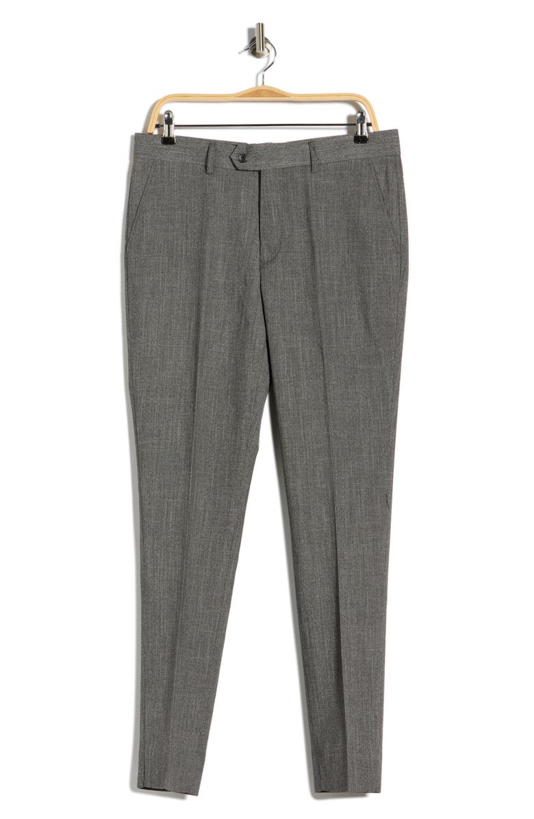 Tahari Slim Fit Dress Pants, Main, color, Grey