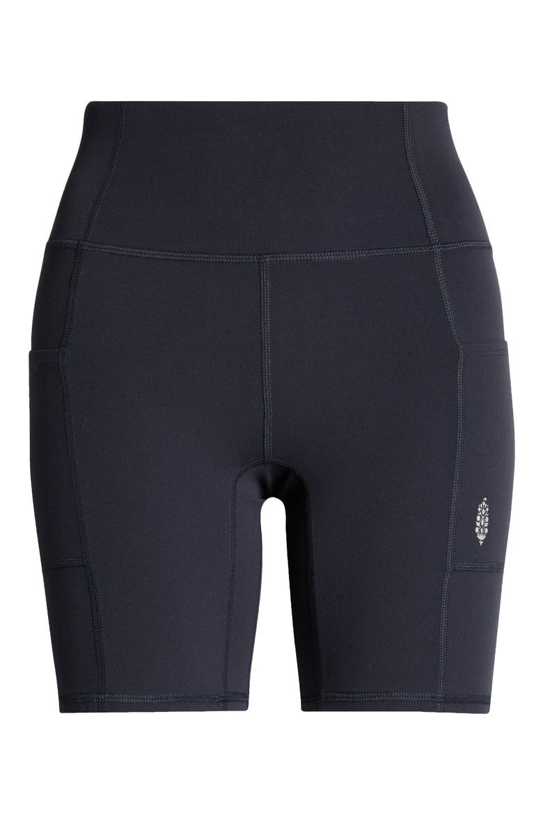 FP Movement Never Better Pocket Bike Shorts, Alternate, color, BLACK
