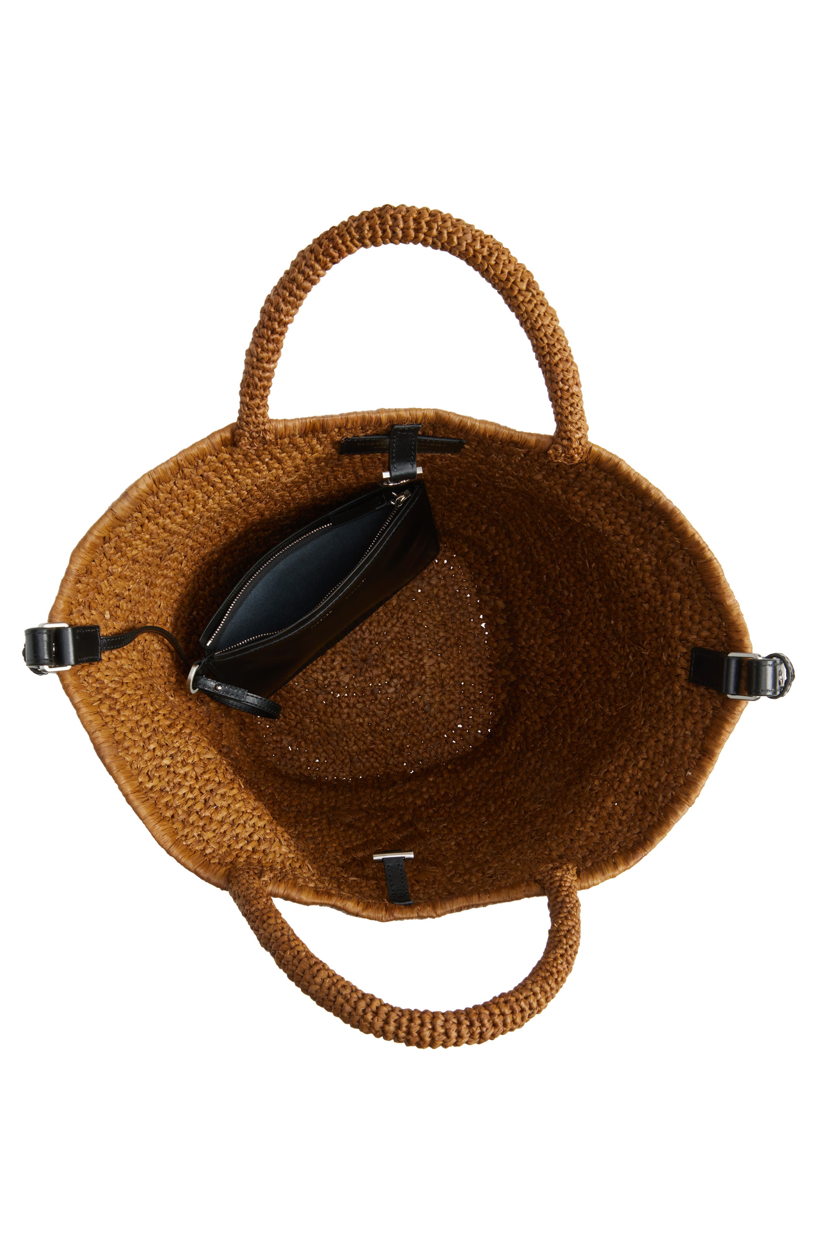 Proenza Schouler Large Chelsea Raffia Tote, Alternate, color, 