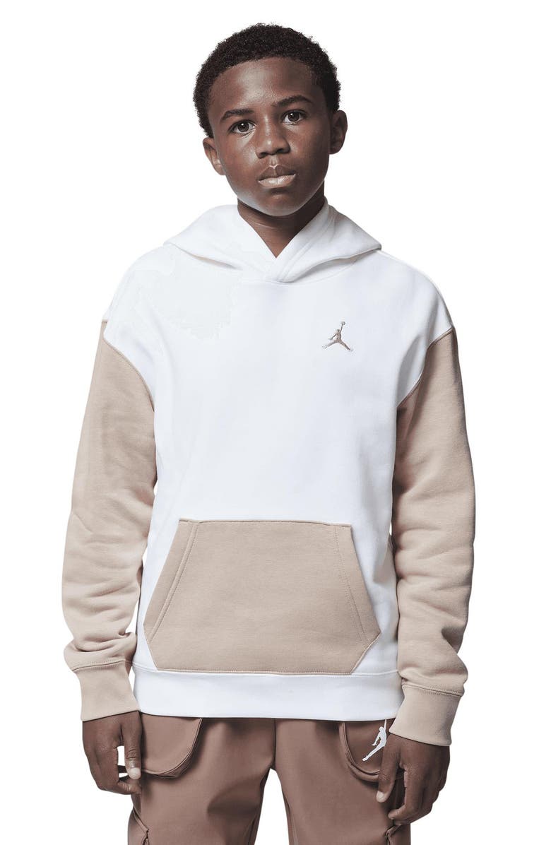 Jordan Kids' Brooklyn Fleece Hoodie, Alternate, color, 782Sail