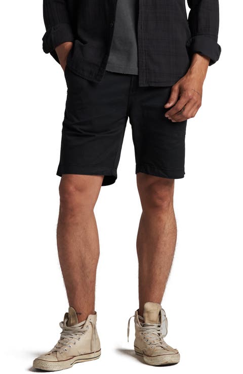 Walsh Stretch Cotton Twill Shorts