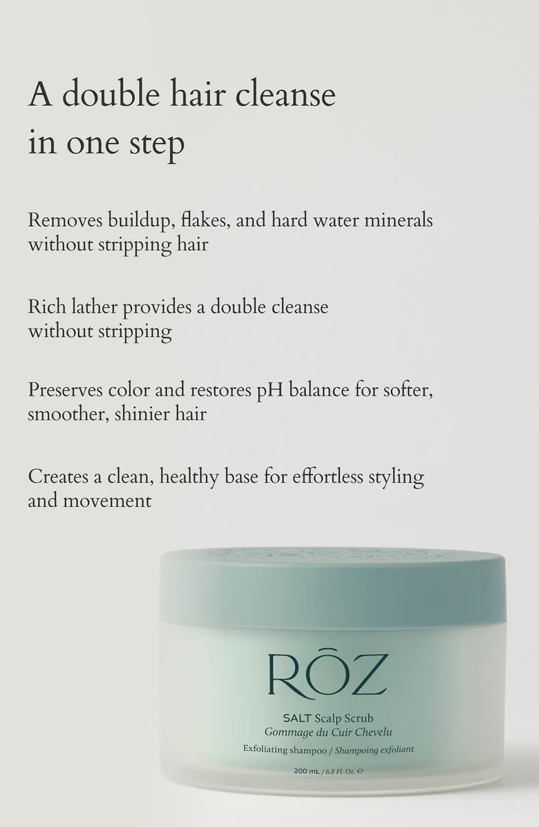 ROZ Salt Scalp Scrub, Alternate, color,