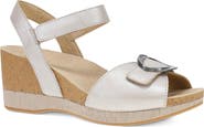 Dansko Stella Ankle Strap Platform Wedge Sandal