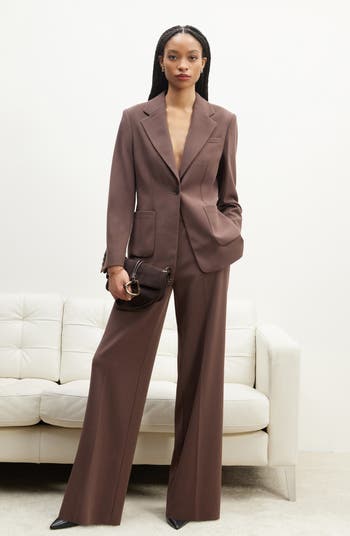 The Lennox Wide Leg Trousers