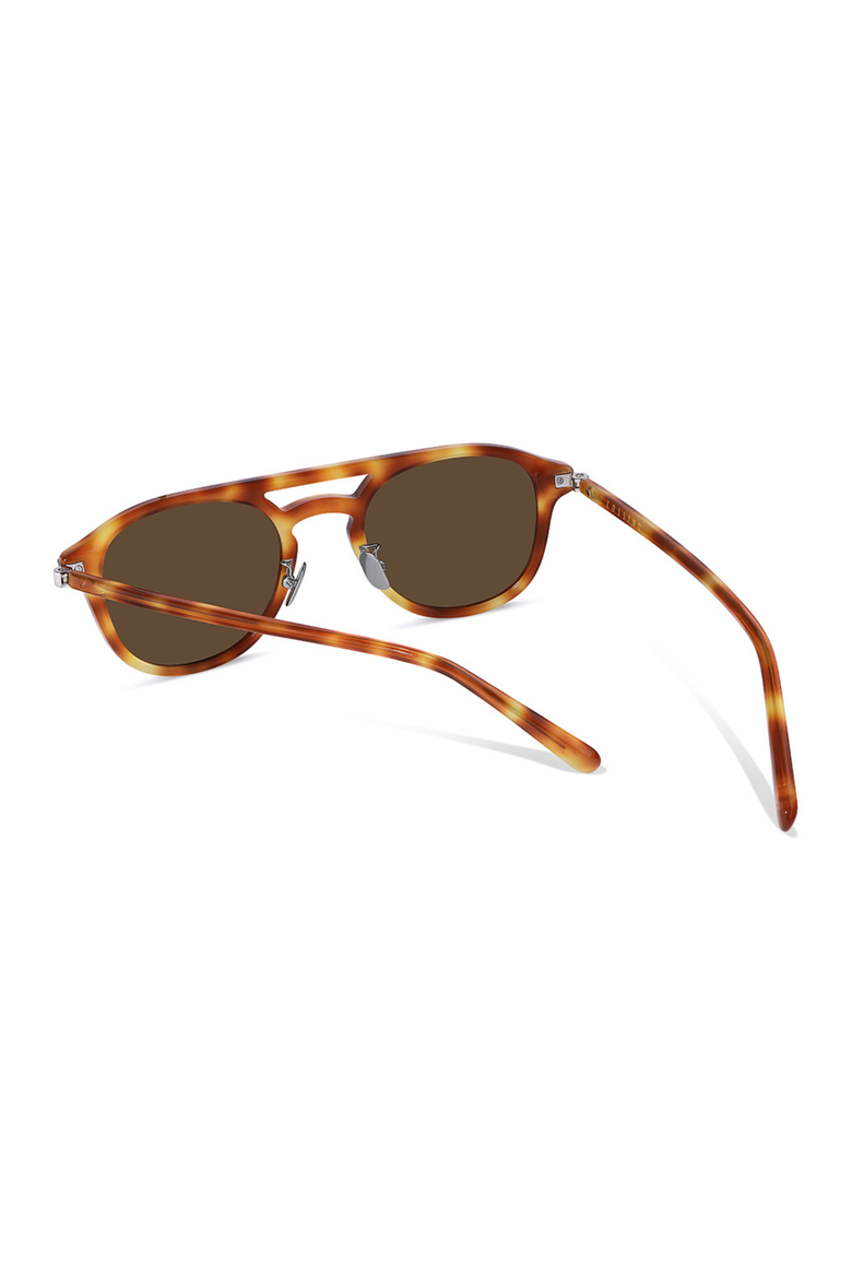 Coast 50mm Round Acetate Sunglasses, Alternate, color, Tortoiseshell