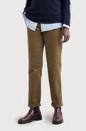 Seasalt Cornwall Crackington Sailor Button Crop Pull-On Pants