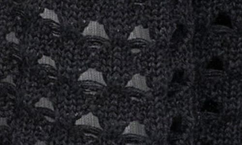 Dkny Jeans Open Stitch Cotton Cardigan In Multi