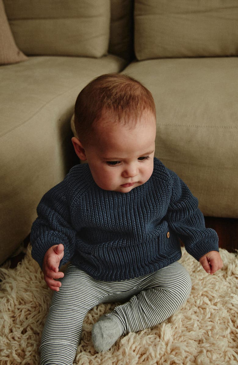 NEXT Pocket Sweater & Leggings Set, Alternate, color, Blue