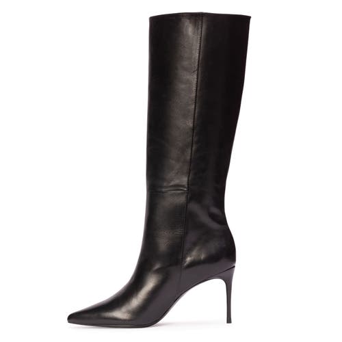 Black Suede Studio Kath 80 Boot In Black