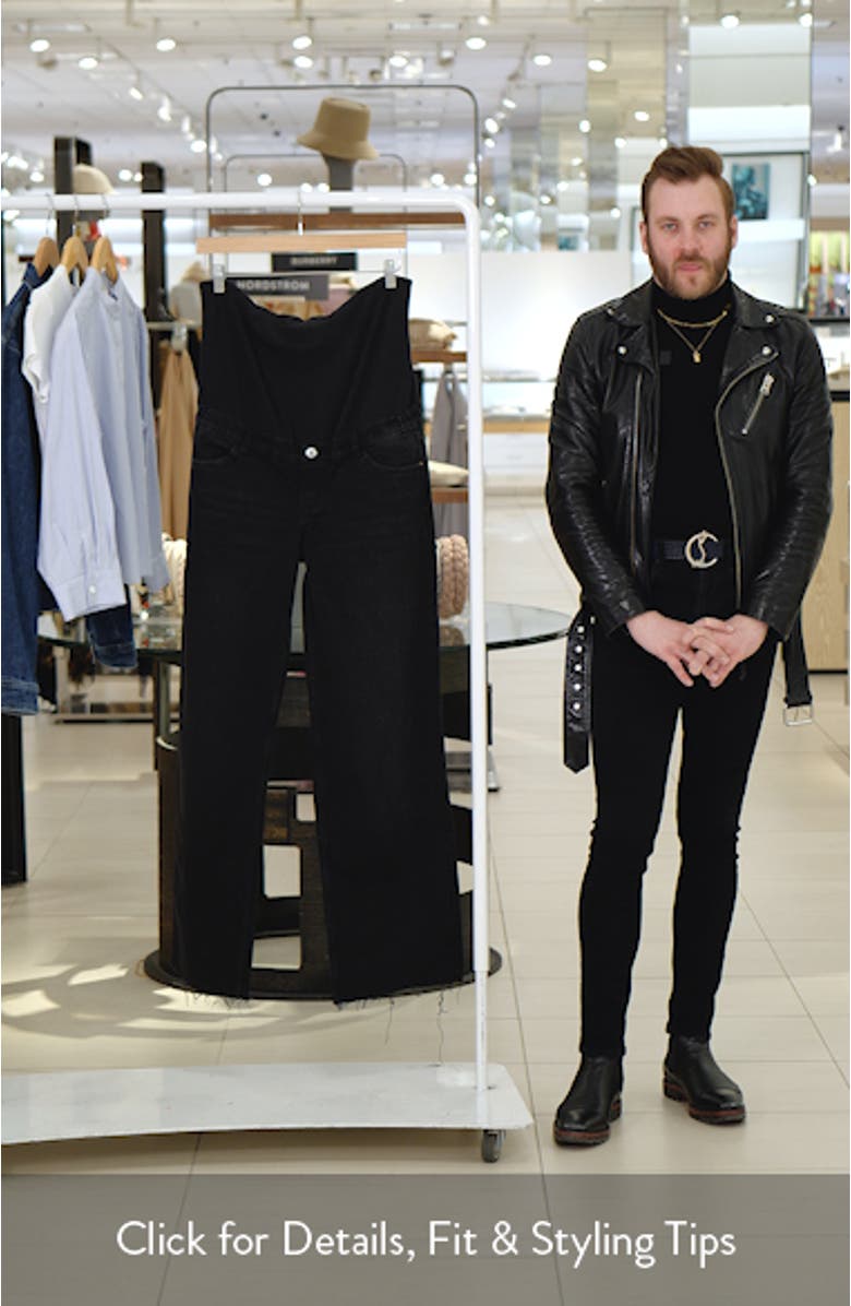 Wide Leg Maternity Jeans, sales video thumbnail