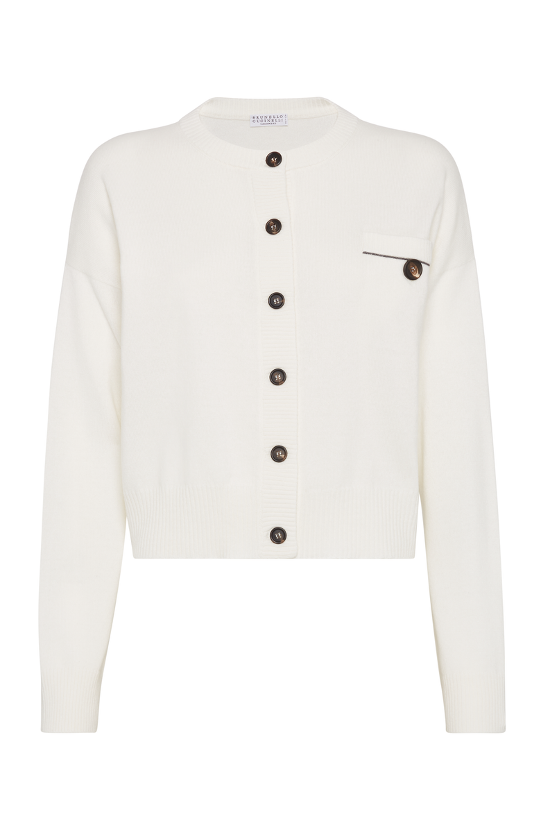 Brunello Cucinelli Cardigan with monili, Main, color, 