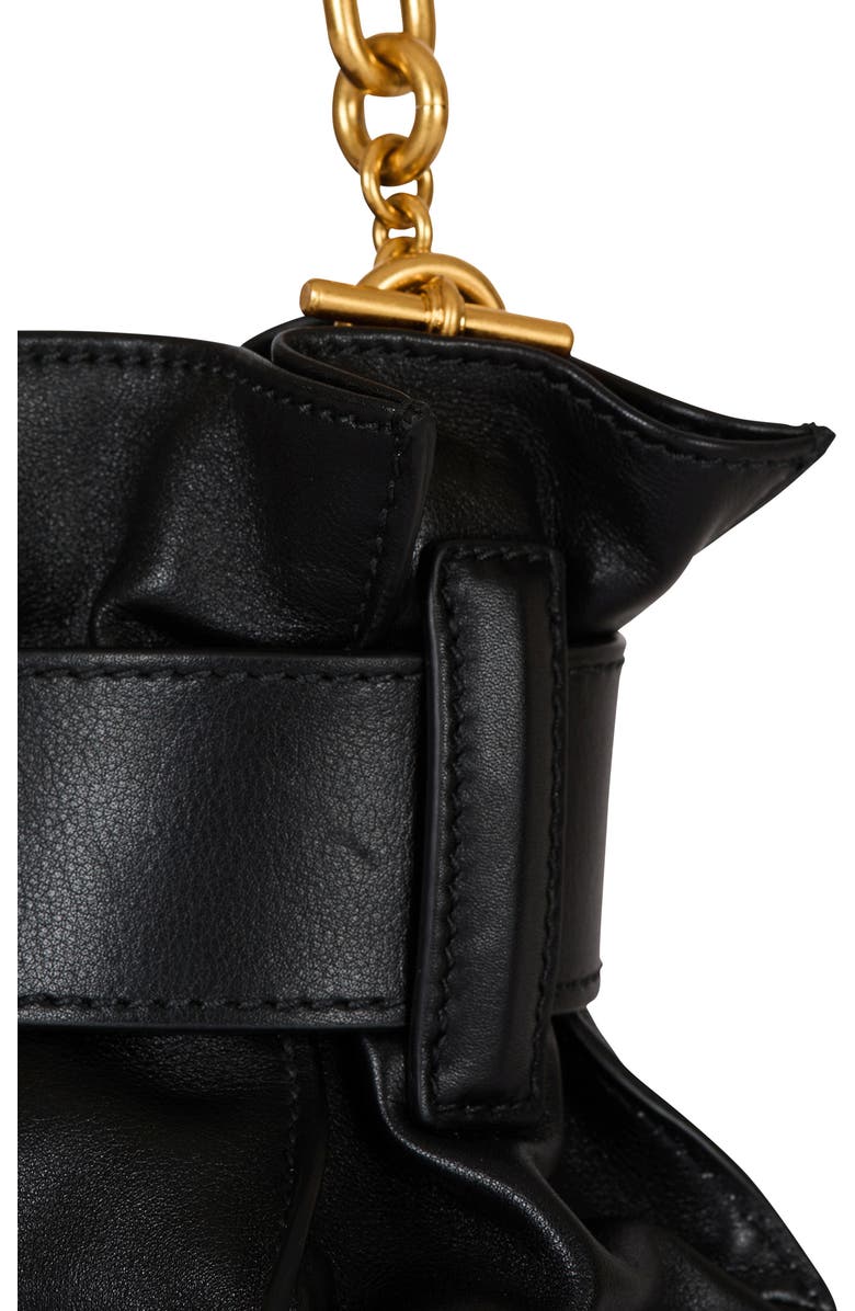 Balmain Mini Anthem Bag In Calfskin Leather, Alternate, color,