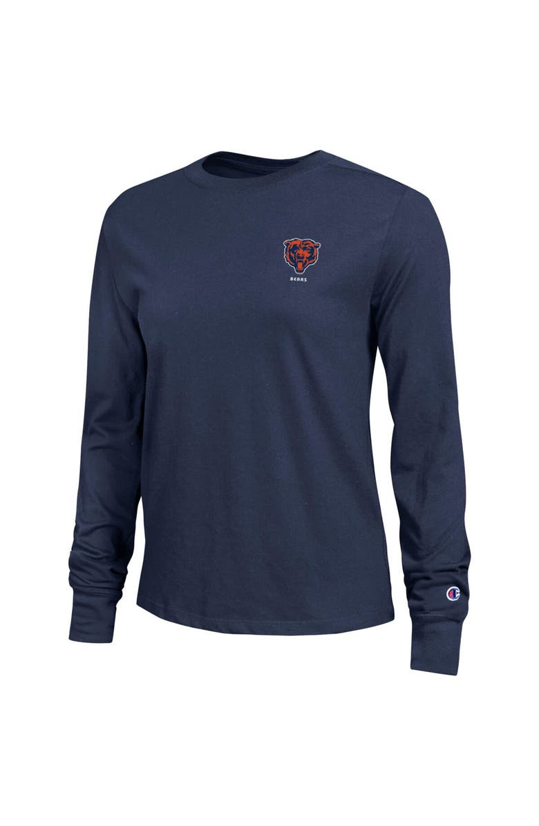 Champion Women's Champion Navy Chicago Bears Core Long-Sleeve T-Shirt, Alternate, color, Navy