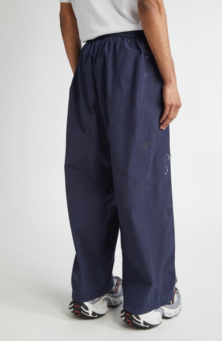 Balenciaga Paint Splatter Track Pants, Alternate, color,