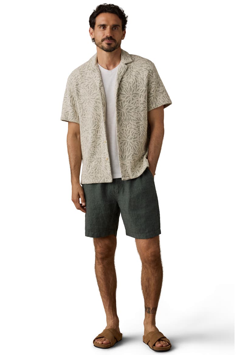 Oasis Camp Shirt, Alternate, color, TRAIL OLIVE FROND