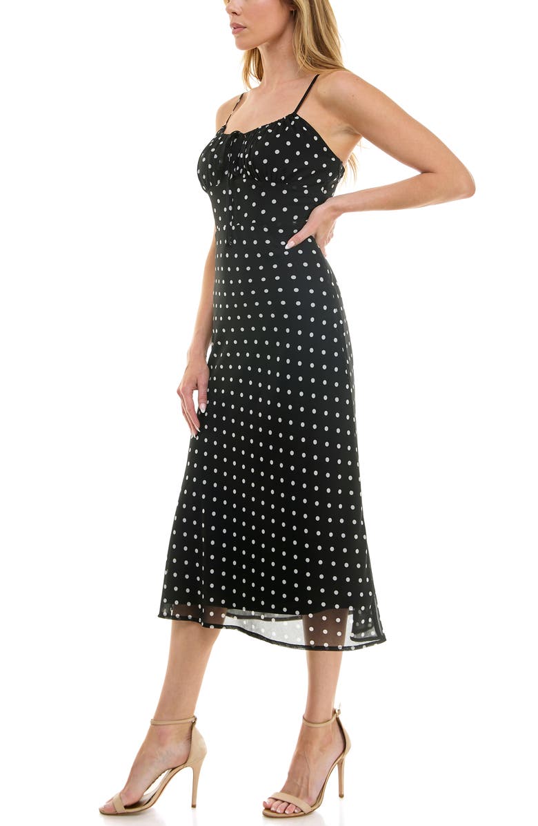 Socialite Bias Cut Midi Sundress, Alternate, color, 