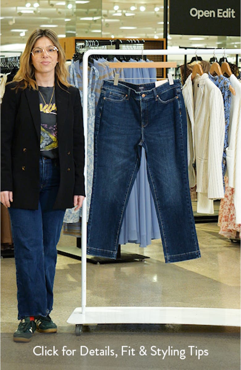 Sheri Slim Straight Leg Jeans, sales video thumbnail