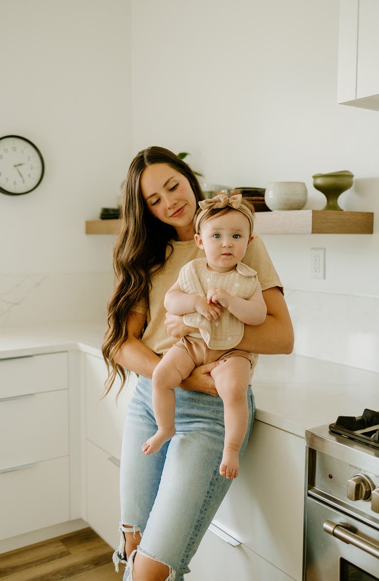 little unicorn 3-Pack Classic Cotton Muslin Bibs, Alternate, color, Llama Llama