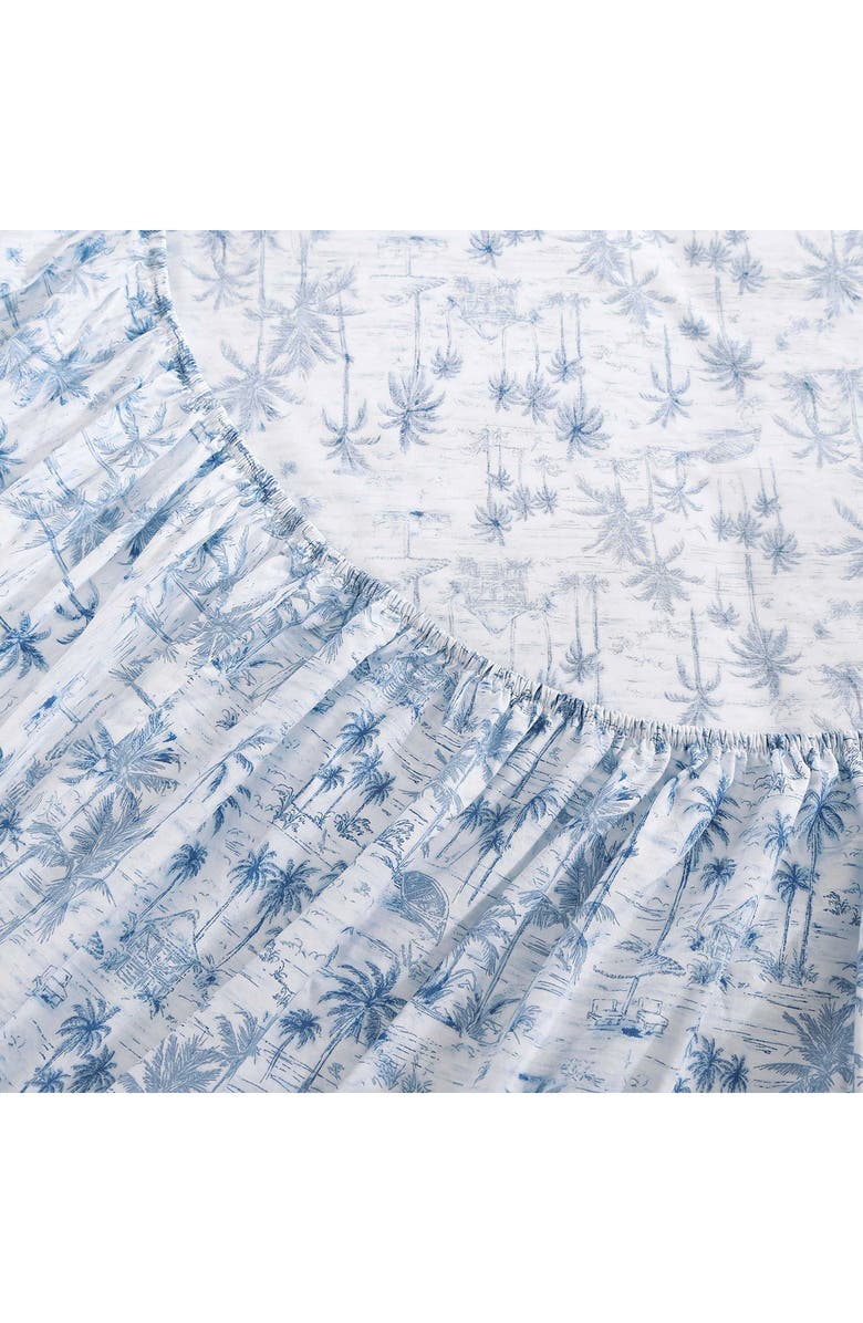 Tommy Bahama Surfside Cotton Percale Sheet Set, Alternate, color, Blue